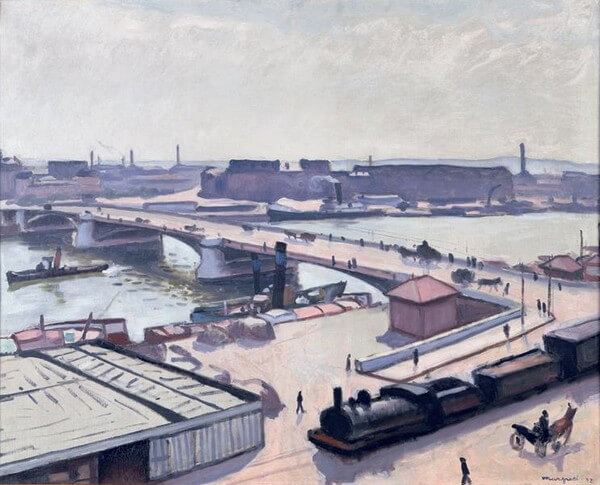 Albert Marquet, Rouen, quai de Paris, 1912.