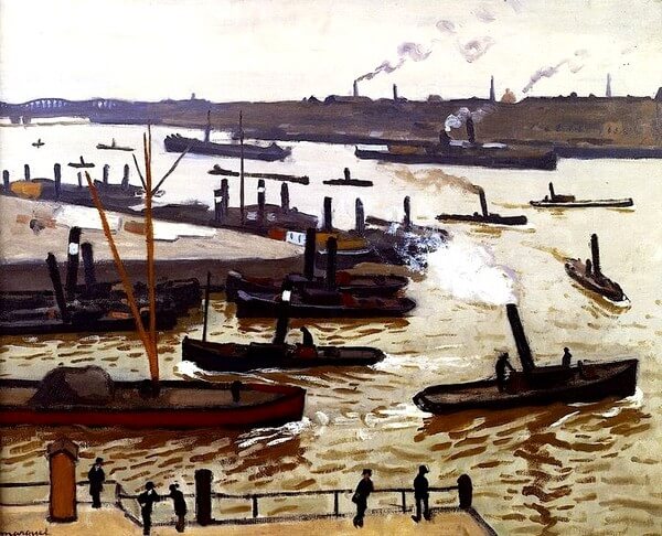 Albert Marquet, Port de Rotterdam.