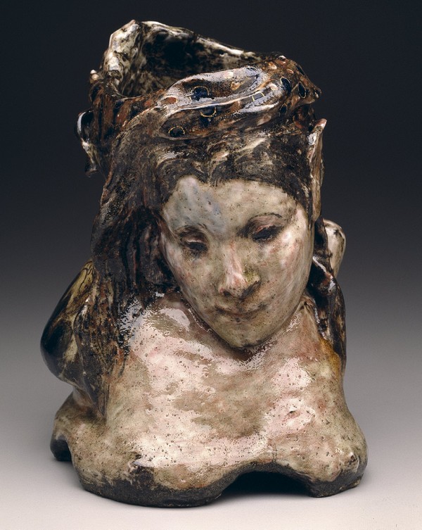 Portrait Vase de Mme. Schuffenecker, Paul Gauguin