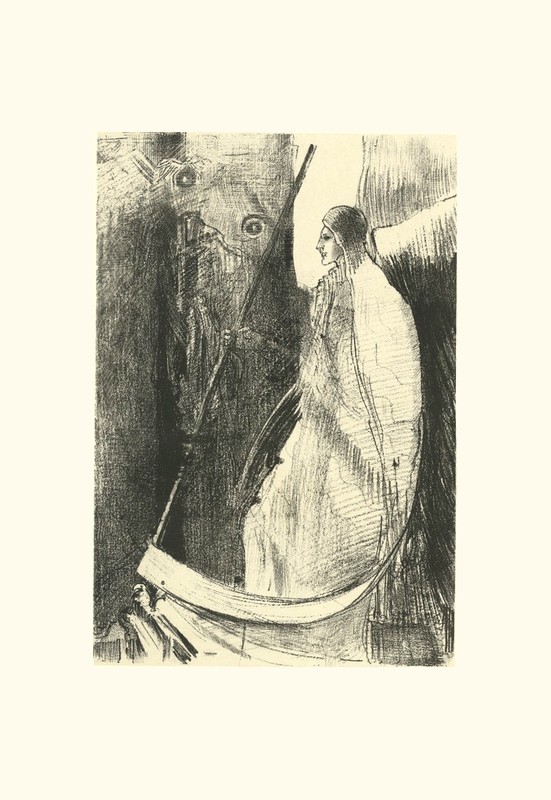 Estampe | Odilon Redon. Frans leren ,Vivienne Stringa