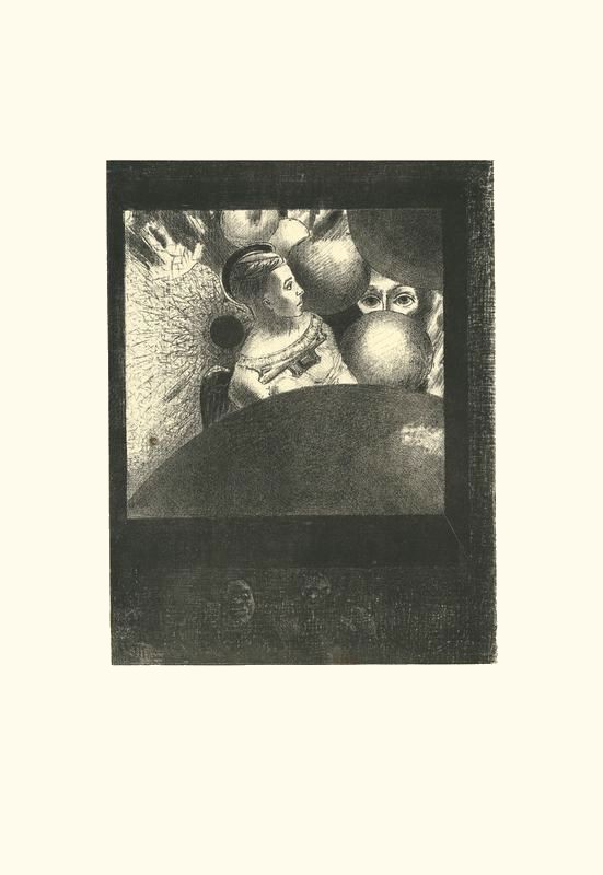 Estampe | Odilon Redon. Frans leren ,Vivienne Stringa