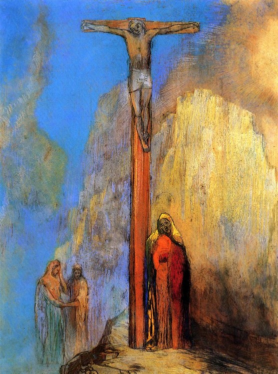 Odilon Redon, Saint-Jean. De Wolf (Le loup), léo Ferré, vertalingen, frans leren, Vivienne Stringa