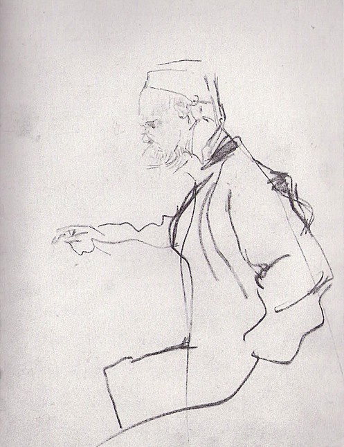 Paul Verlaine par Isaac Israëls Isaac Israëls, Paul Verlaine, Quinze jours en Hollande, Lettres à un ami. Johan Thorn Prikker Brieven Philippe Zilcken Souvenirs la Revue Blanche 1896. Frans leren, Vivienne Stringa