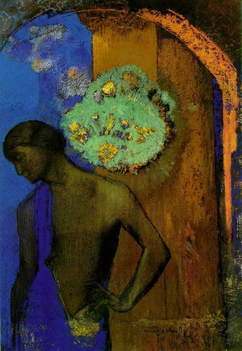 La porte. Guillaume Apollinaire. Alcools – poèmes 1898-1913. Frans leren, Vivienne Stringa. Odilon Redon
