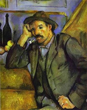  Paul Cézanne  Le fumeur. Georges Dubosc  étude historique très bien documentée sur l’introduction des Cigares et cigarettes en France.  texte audio,scholen, docenten,  methode spreekvaardigheid, mondeling eindexamen Frans, mondeling oefenen Frans 