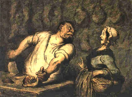 Honoré-Victorin Daumier. Le Boucher