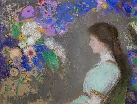Odilon Redon, Portrait de Violette Heymann. HONORÉ DE BALZAC, Ursule Mirouët , vertaling; Frans leren; literatuur; Vivienne Stringa