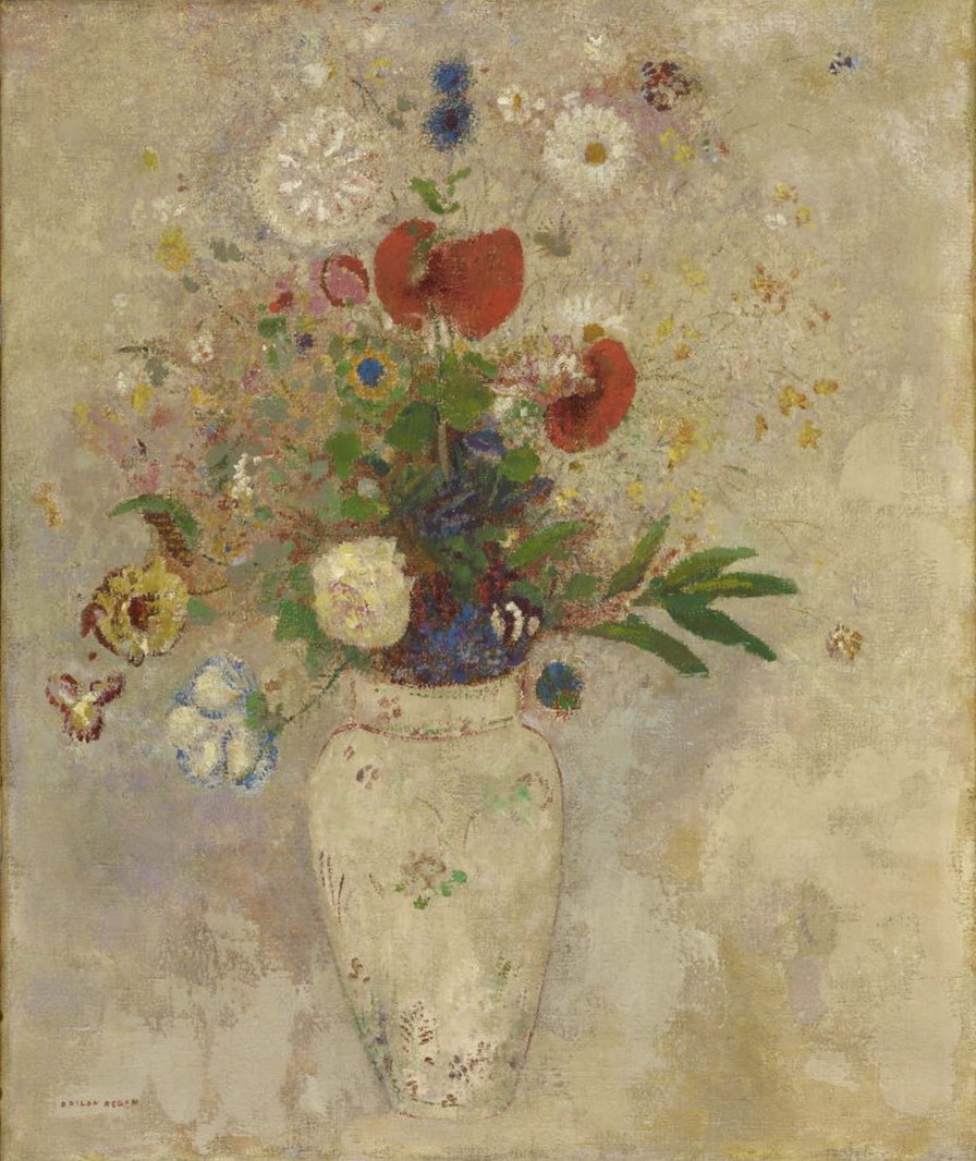 Odilon Redon. Frans leren ,Vivienne Stringa