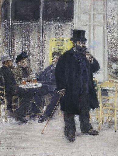 RAFFAELLI Jean-François, Bohèmes au café. Guy de Maupassant Les épingles, frans leren, nouvelles  frans leren , correspondentie, leerboek spreekvaardigheid, scholen, docenten, communication avancée, Uitgeverij, gespreksvaardigheid oefenen, erk-normen, methode spreekvaardigheid, mondeling eindexamen Frans, mondeling oefenen Frans, Frans leren, Vivienne Stringa, correspondentie, frans vertaligen