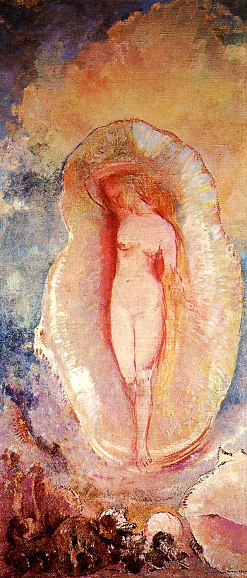 Odilon Redon La Naissance de Venus, 1912 Honoré de Balzac, Ursule Mirouët 2, Frans leren, vertalingen