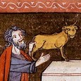 Moïse et le taureau du sacrifice 